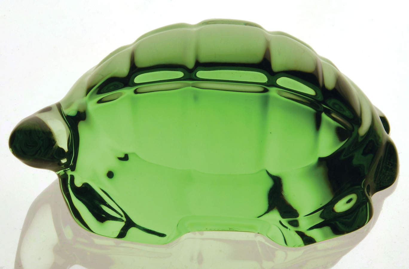 Baccarat Crystal Figurines Turtle-Green - Boxed by Baccarat-1