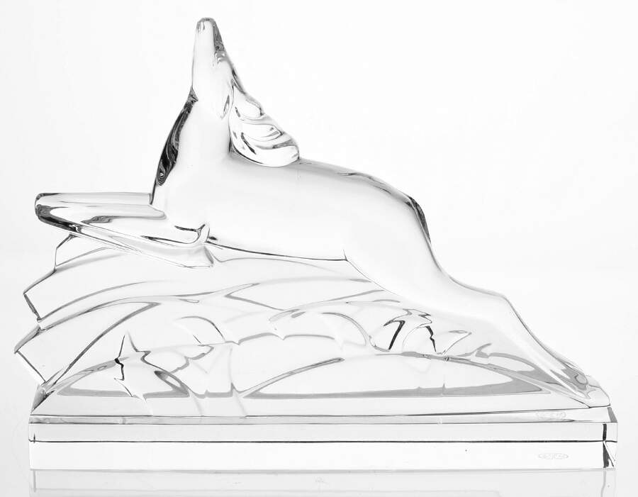 Baccarat Crystal Figurines Deer - Boxed by Baccarat-1