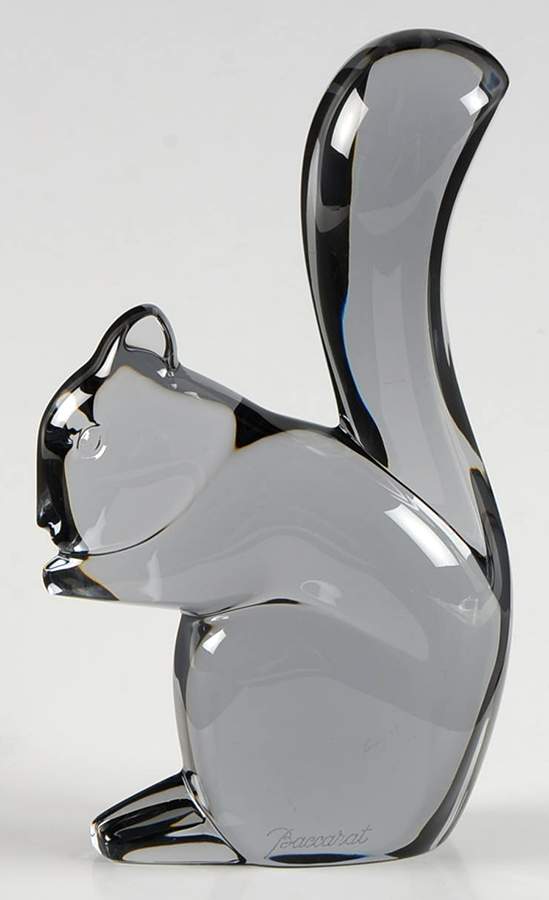 Baccarat Crystal Figurines Squirrel-Grey - No Box by Baccarat-1
