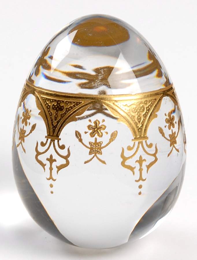 Baccarat Crystal Figurines Prestige Egg Without Stand - With Box 420* by Baccarat-1
