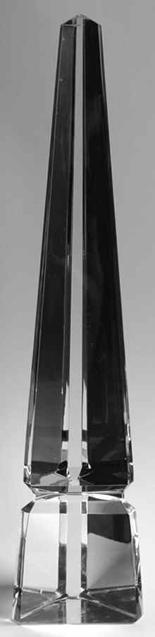 Baccarat Crystal Figurines Osiris Obelisk-Clear - With Box Bx417 by Baccarat-1