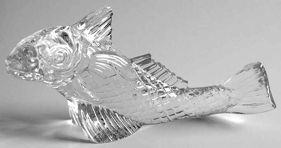 Baccarat Crystal Figurines Fish - Gadideo Clear - Boxed by Baccarat-1