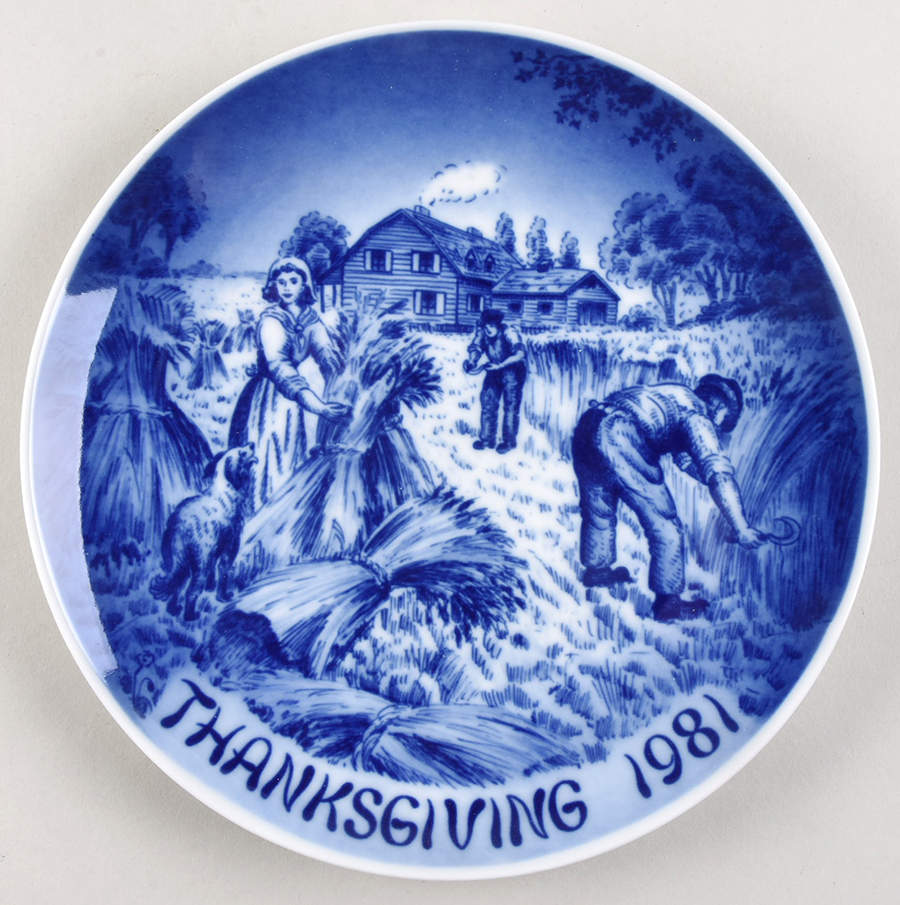 Thanksgiving Day Gathering Wheat - No Box by Bareuther & Co-1