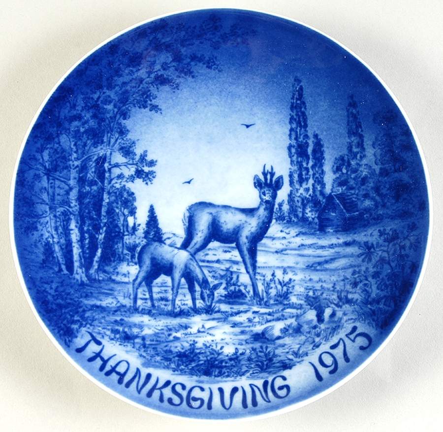 Thanksgiving Day Wild Deer In Forest - No Box by Bareuther & Co-1