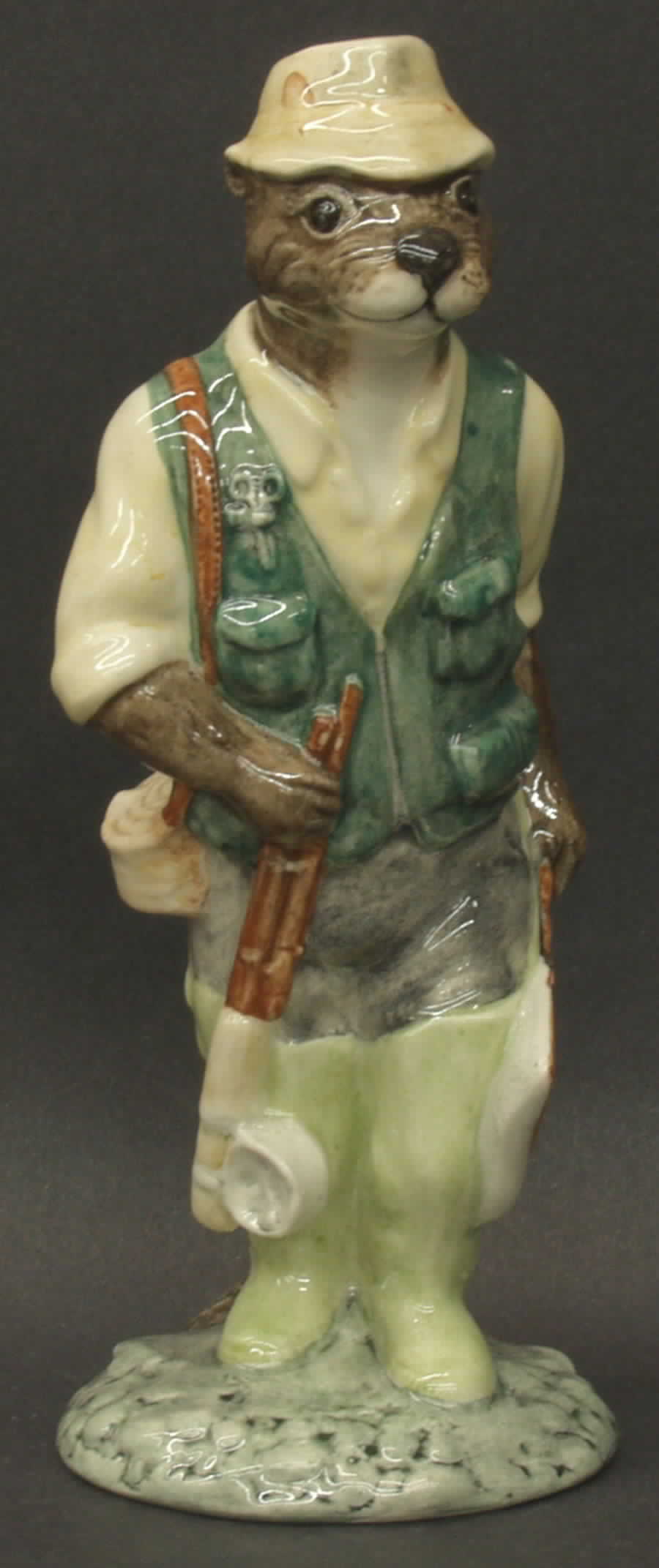 English Country Folk Fisherman Otter - No Box by Beswick-1