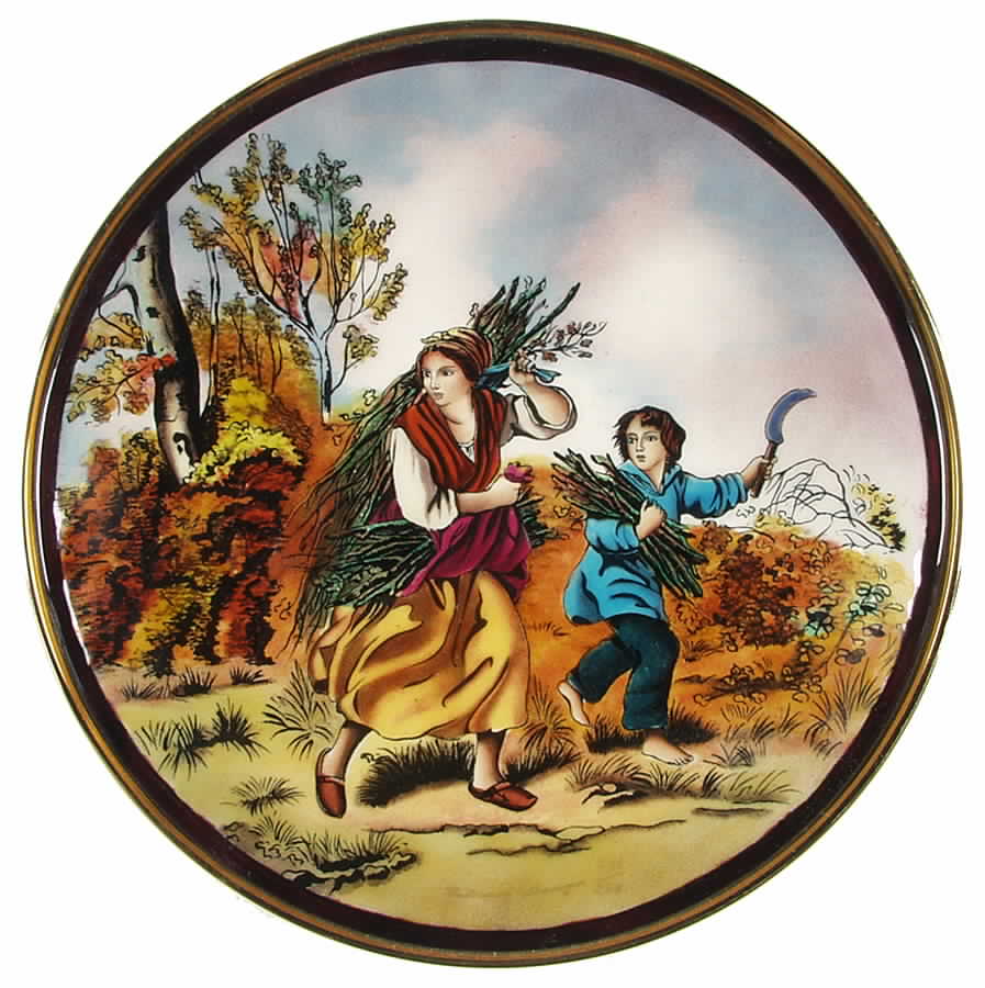 Jean-Paul Loup Christmas Plates  Noel - Boxed by Betourne Studios-1