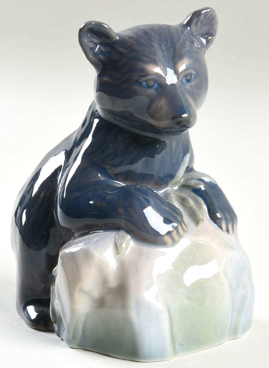 Annual Baby Animals Black Bear - Boxed by Bing & Grondahl-1