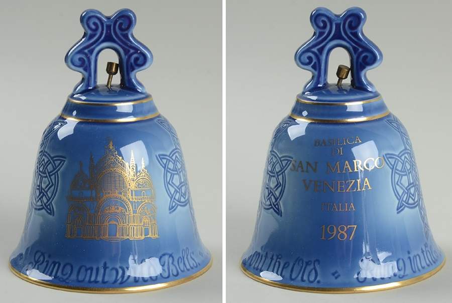 Famous Churches Annual Bell San Marco Venezia - Boxed by Bing & Grondahl-1