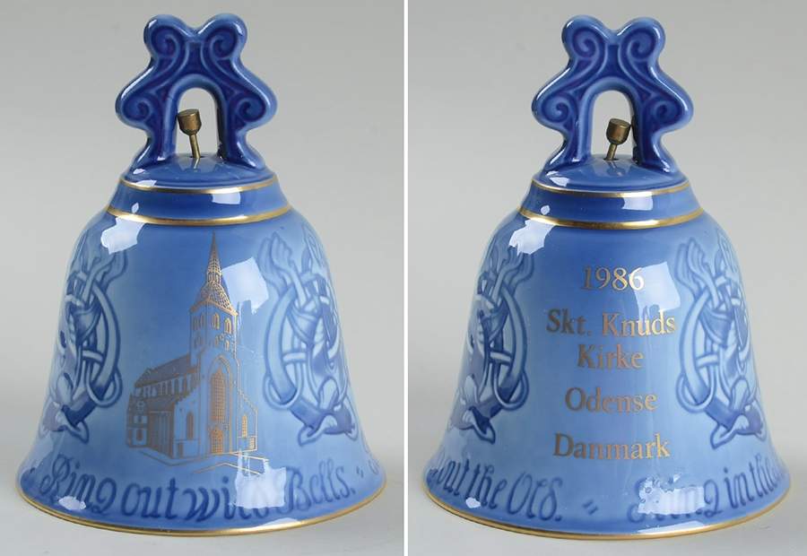 Famous Churches Annual Bell St. Canute's Cathedral - No Box by Bing & Grondahl-1