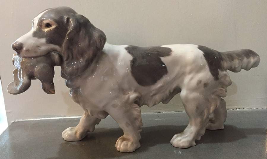 Dogs Spaniel - No Box by Bing & Grondahl-1