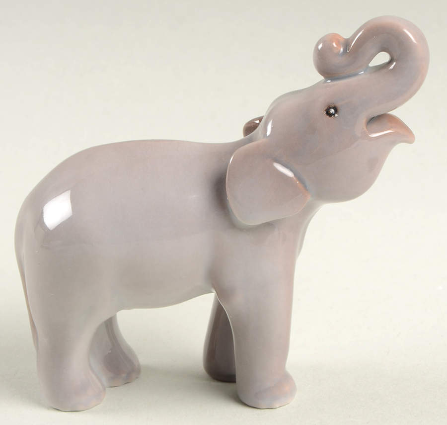 Animals-Wildlife Elephant Calf - No Box by Bing & Grondahl-1