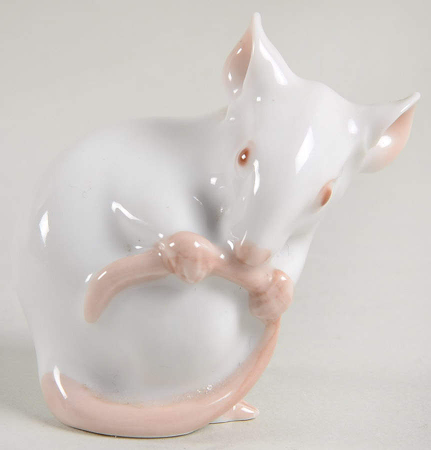 Animals-Other White Mouse - No Box by Bing & Grondahl-1