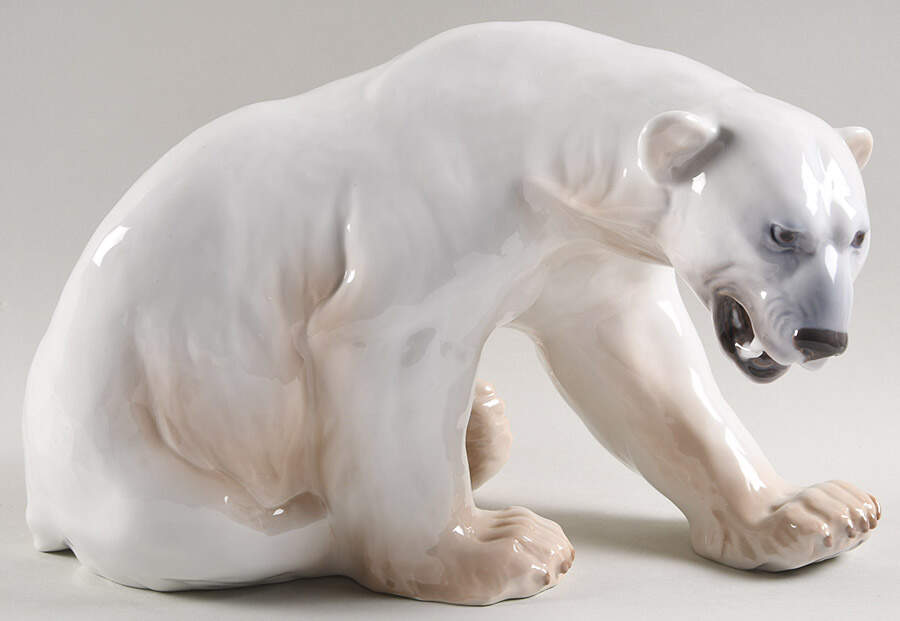 Animals-Wildlife Polar Bear - No Box by Bing & Grondahl-1