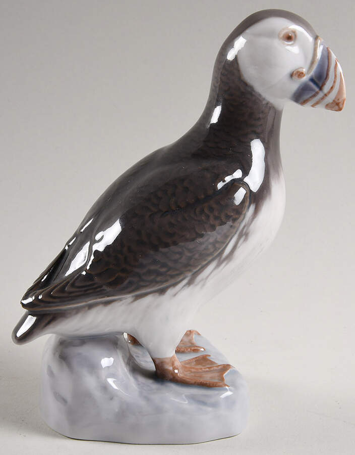 Birds Puffin - No Box by Bing & Grondahl-1