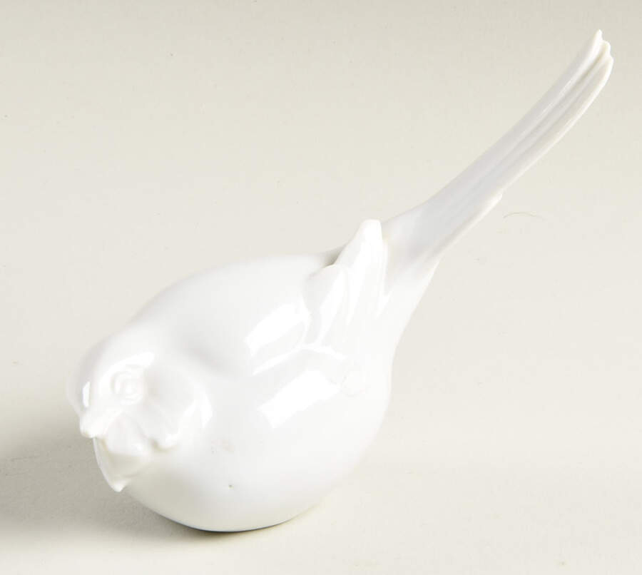 Birds Optimist Titmouse-White - No Box by Bing & Grondahl-1