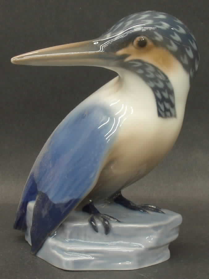 Birds Kingfisher - No Box by Bing & Grondahl-1
