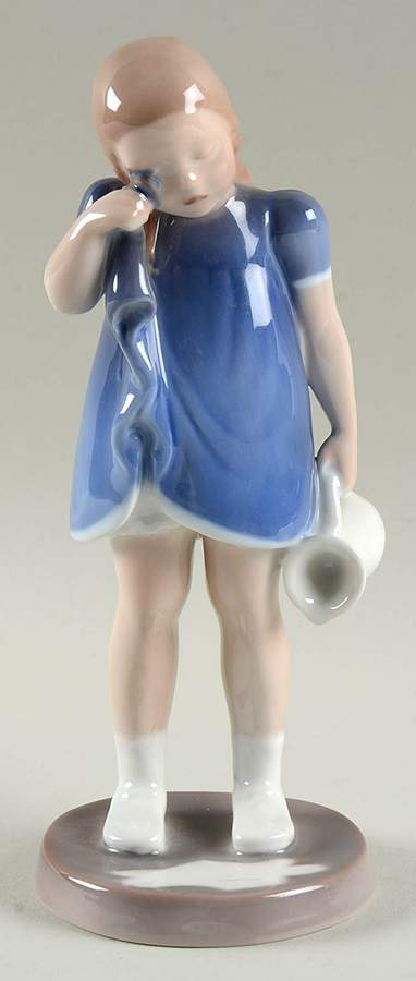 Children Spilt Milk-Blue - No Box by Bing & Grondahl-1