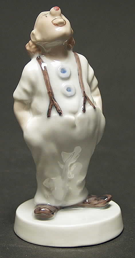 Fairy Tales and Clowns Clown Hands In Pockets - No Box by Bing & Grondahl-1