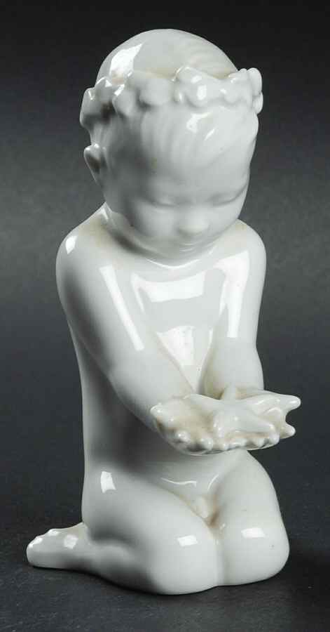 Children Sea Boy With Starfish - No Box by Bing & Grondahl-1