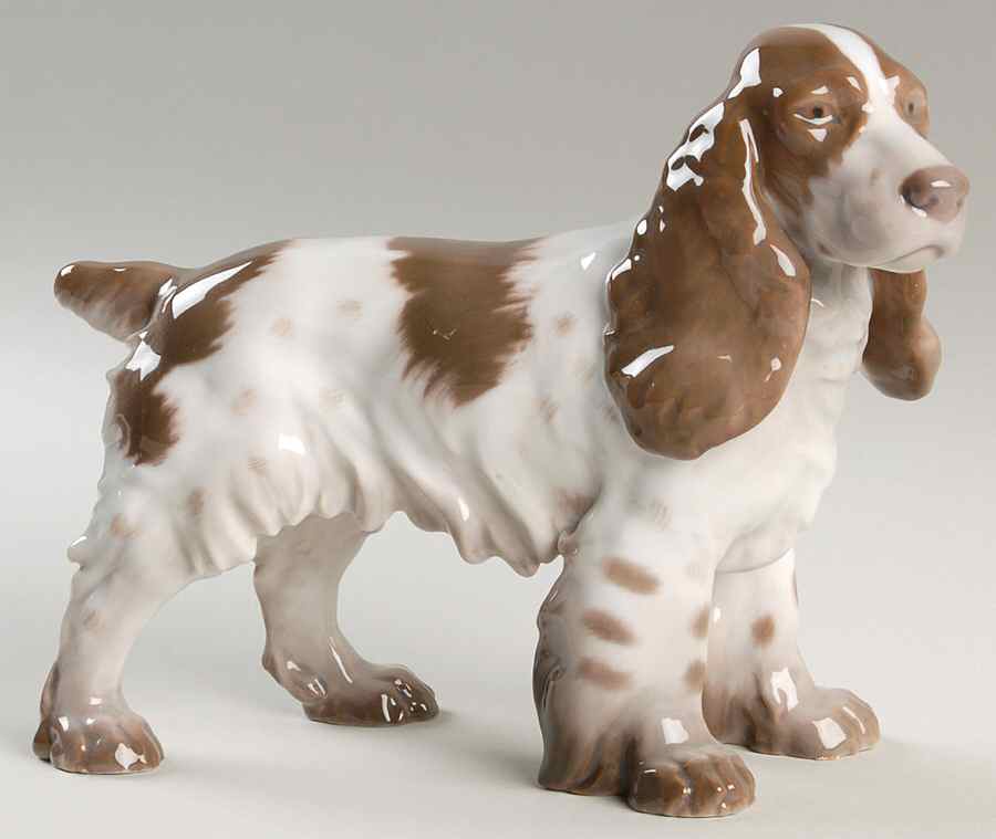 Dogs Cocker Spaniel - No Box by Bing & Grondahl-1