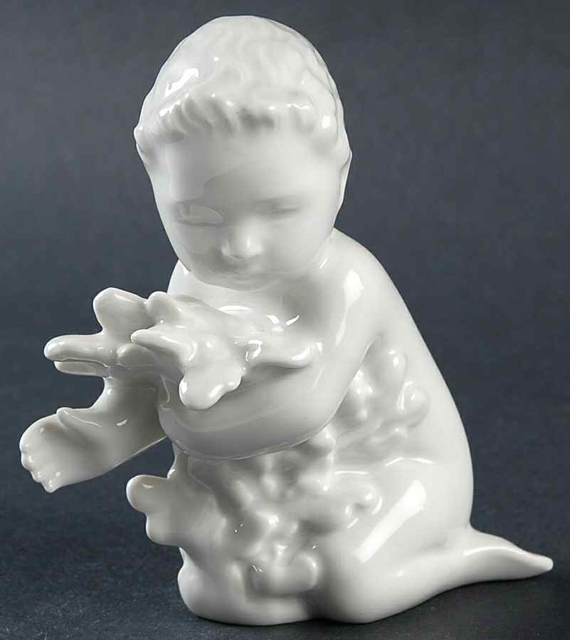 Children Sea Boy With Sea-Wead - No Box by Bing & Grondahl-1
