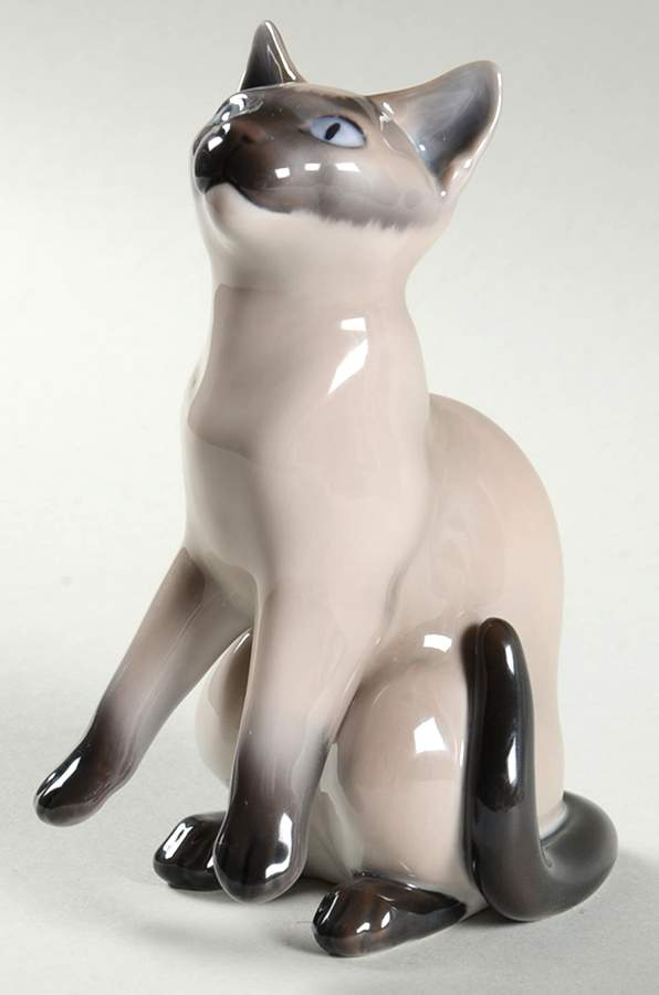 Cats Siamese Cat - No Box by Bing & Grondahl-1