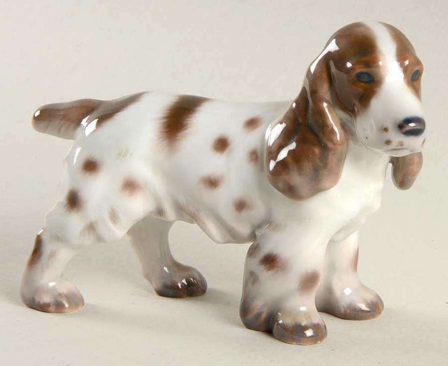 Dogs Cocker Spaniel - No Box by Bing & Grondahl-1