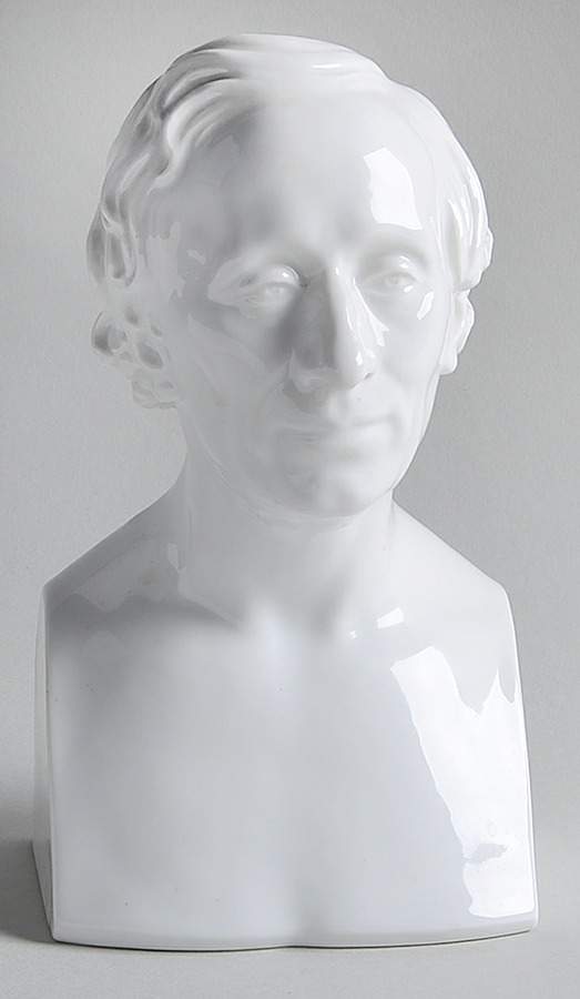 Bust Hans Christian Andersen - No Box by Bing & Grondahl-1