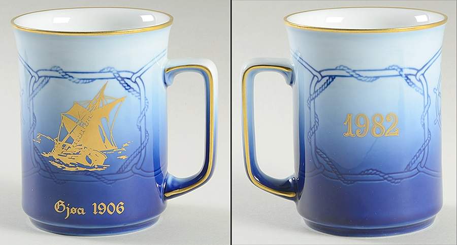 Explorer Mug Gjoa-1906 - No Box by Bing & Grondahl-1