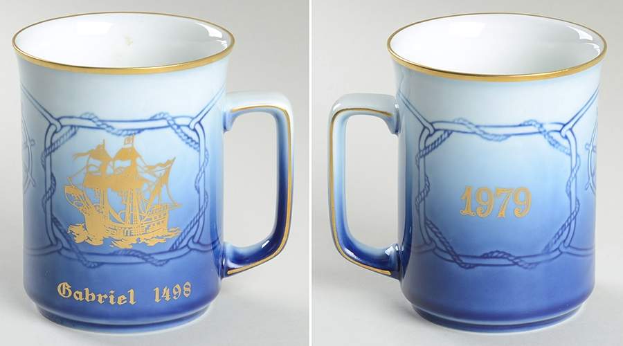 Explorer Mug Gabriel-Vasco Da Gama-1498 - No Box by Bing & Grondahl-1