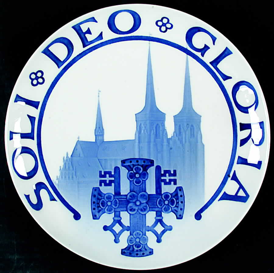 Commemorative Plates Roskilde Cathedral - No Box by Bing & Grondahl-1