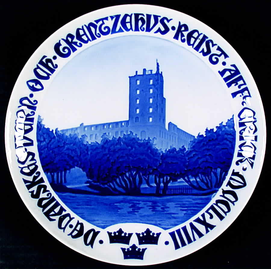 Commemorative Plates 750th Jubilee Of Koldinghus - No Box by Bing & Grondahl-1