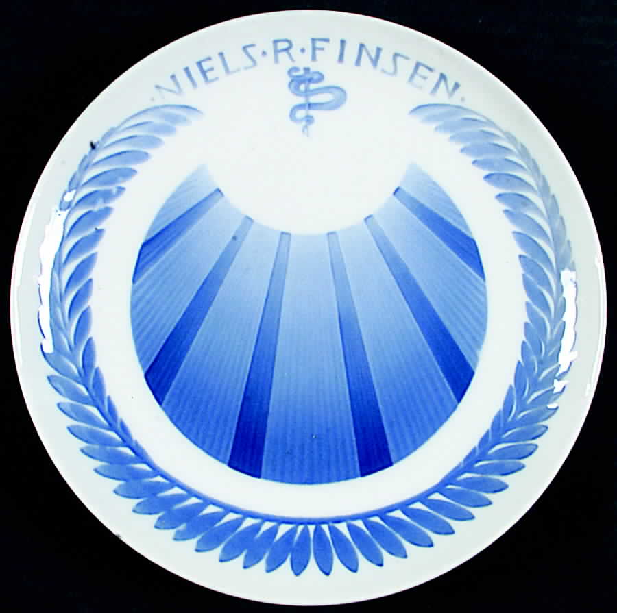 Commemorative Plates Commemorating Niels R Fnsen - No Box by Bing & Grondahl-1