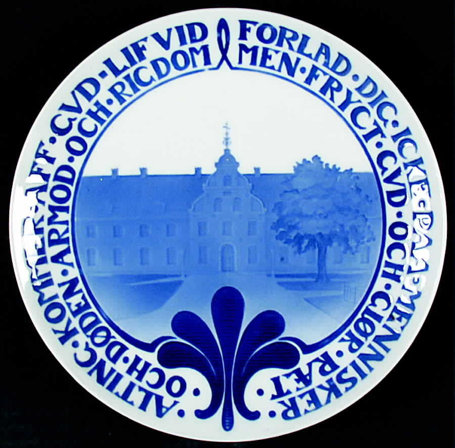 Commemorative Plates Herlufsholm - No Box by Bing & Grondahl-1