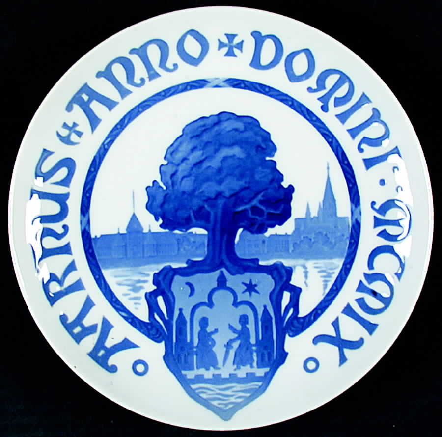 Commemorative Plates Aarhus - No Box by Bing & Grondahl-1