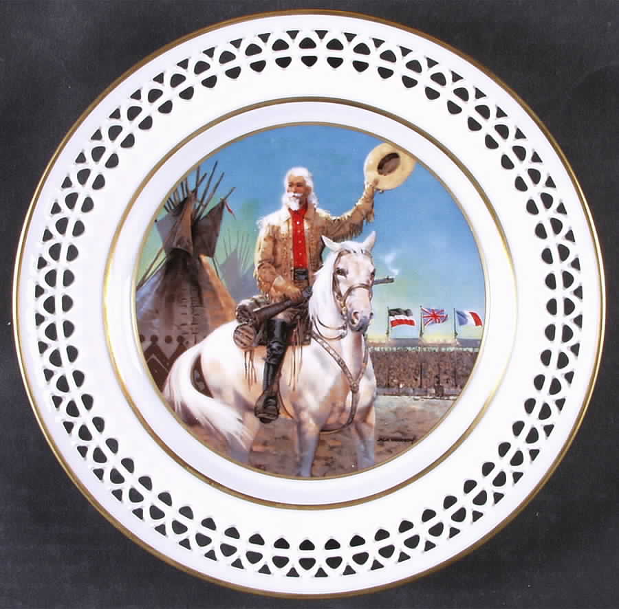 Buffalo Bills Wild West Show Farewell Appearance - No Box by Bing & Grondahl-1