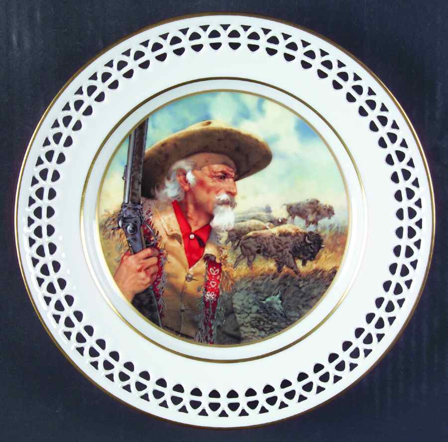 Buffalo Bills Wild West Show Buffalo Hunter - No Box by Bing & Grondahl-1