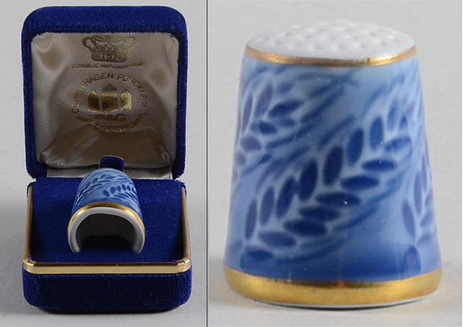 Bing & Grondahl Annual Thimble 1981 Annual Thimble - No Box by Bing & Grondahl-1