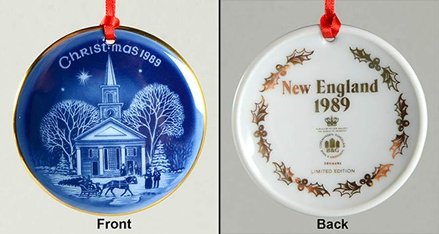Christmas In America New England - Boxed by Bing & Grondahl-1