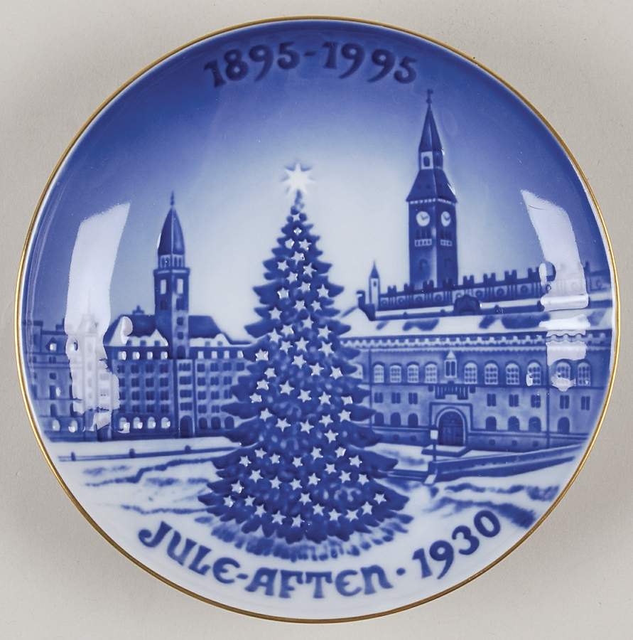 Centennial Christmas Plate Copenhagen Christmas - No Box by Bing & Grondahl-1