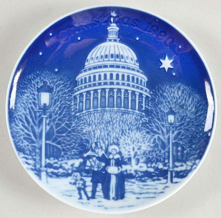 Christmas In America Christmas Eve At The Capitol - No Box by Bing & Grondahl-1