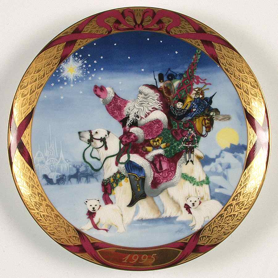 Christmas Around The World Santa Claus In Greenland - With Box by Bing & Grondahl-1
