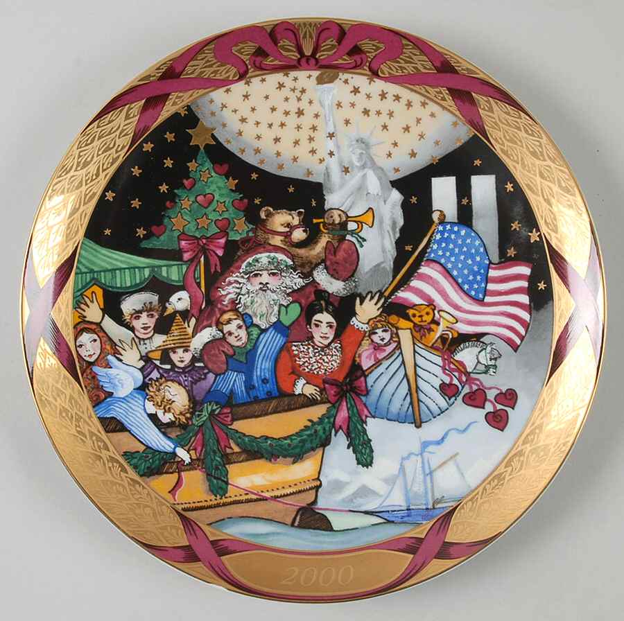 Christmas Around The World Santa  In New York - No Box by Bing & Grondahl-1