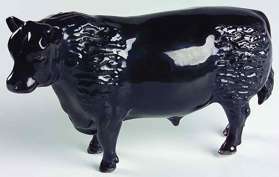 Boehm Animals Black Angus Bull - No Box by Boehm-1