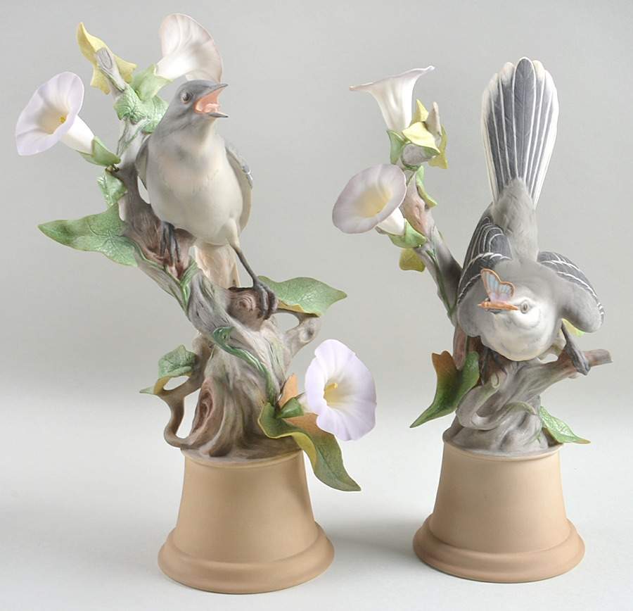 Boehm Birds Mockingbird-Pair - No Box by Boehm-1