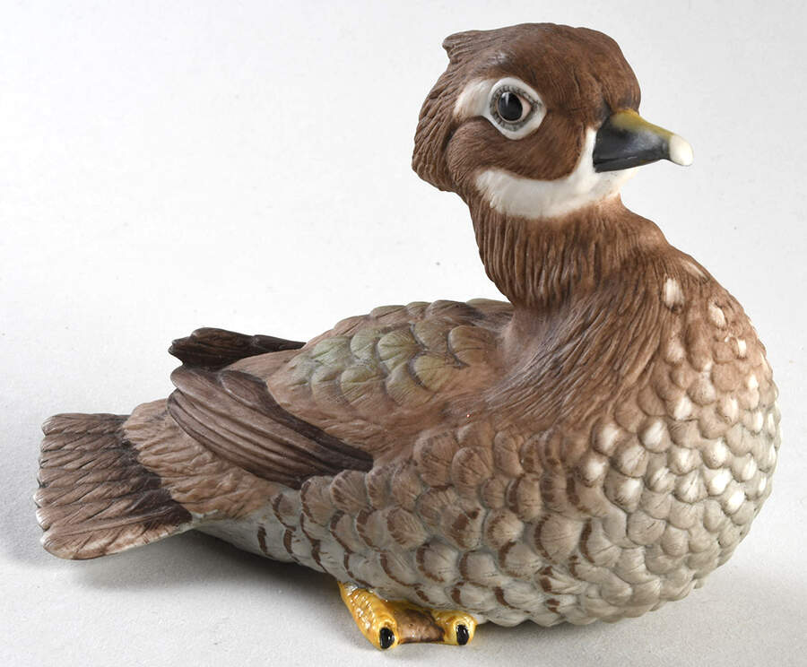 Boehm Birds Mandarin Duck Female - No Box Nb1167 by Boehm-1