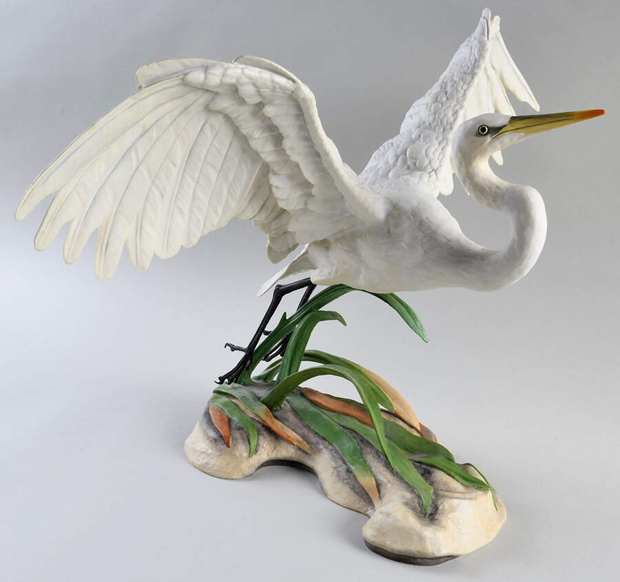 Boehm Birds Great Egret-Audubon Society - No Box by Boehm-1