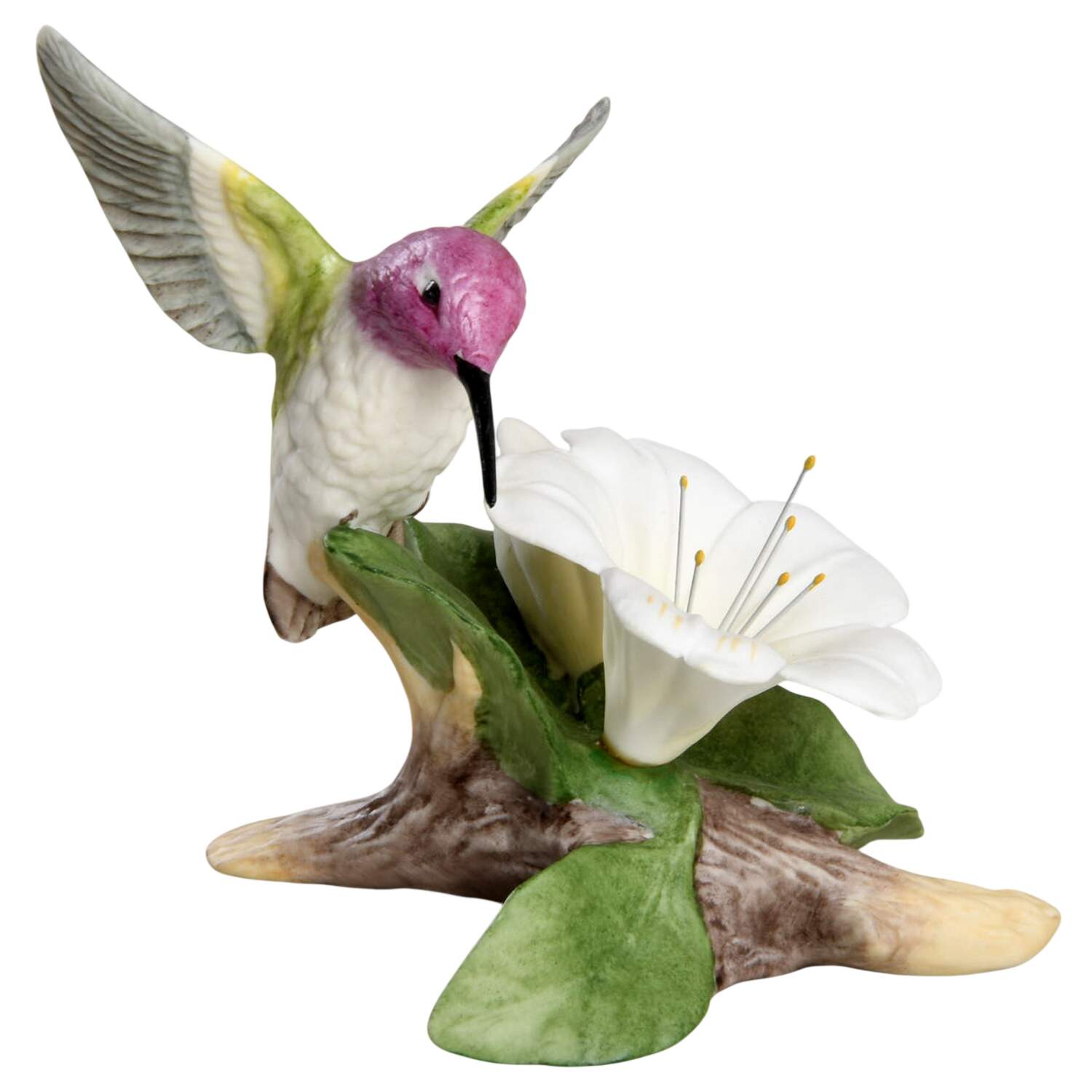 Boehm Birds Costa's Hummingbird W/White Azalea - No Box Nb1179 by Boehm-1