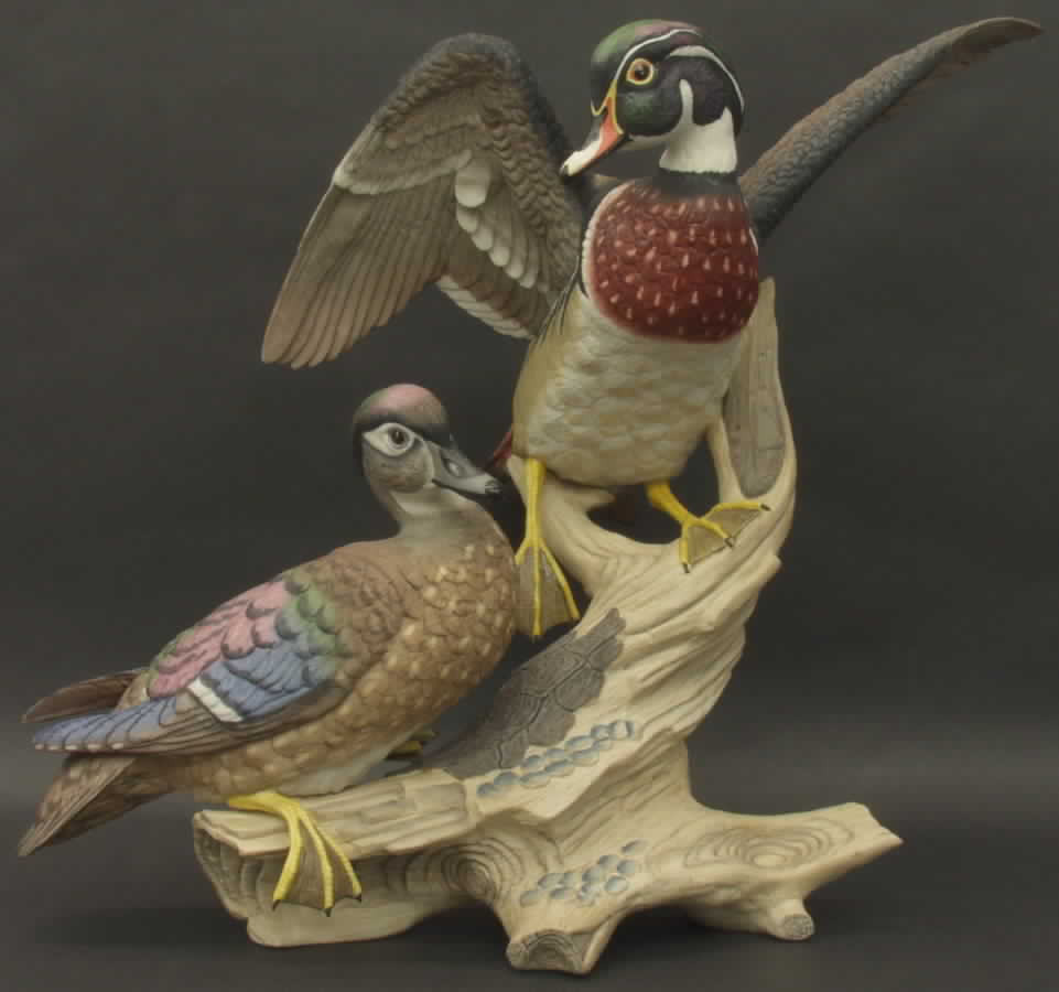 Boehm Birds Wood Ducks - No Box by Boehm-1