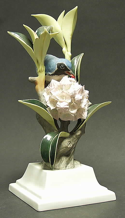 Boehm Birds Black Throated Blue Warbler - No Box by Boehm-1